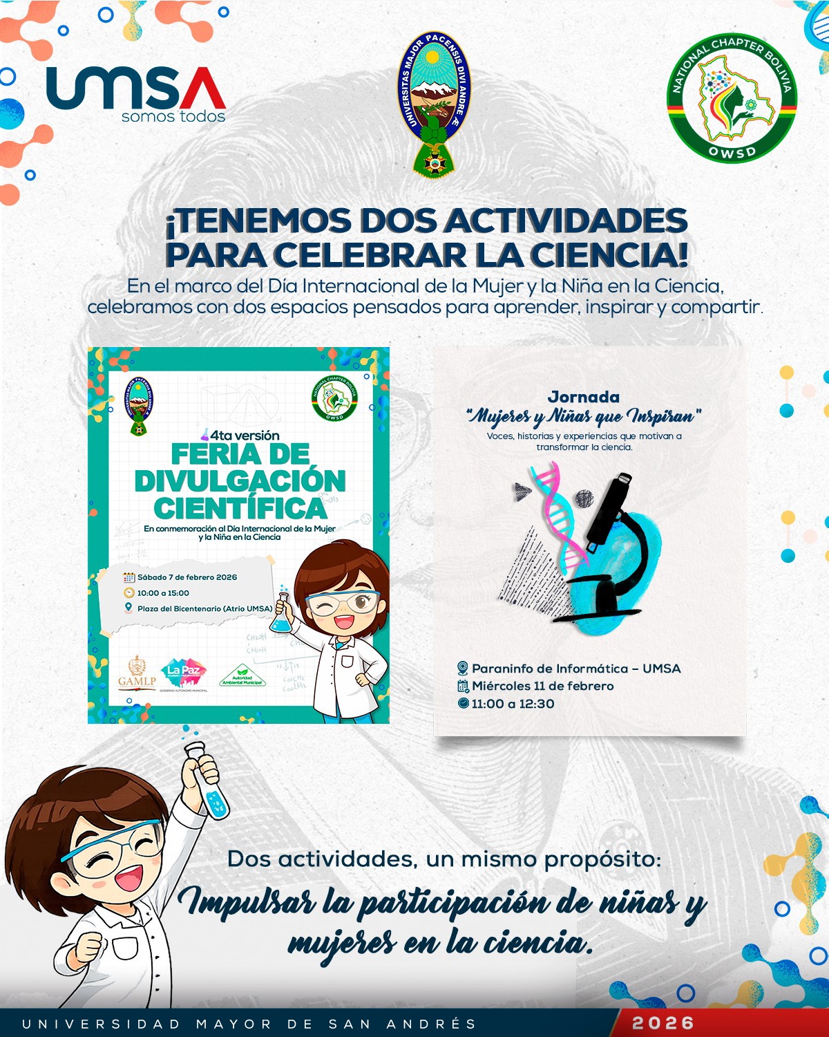 Interacción en feria